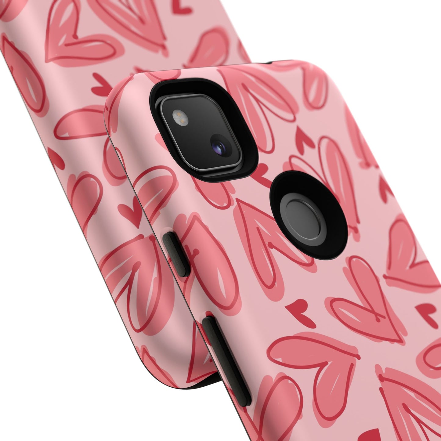Hearts: Tough Case for iPhone, Samsung Galaxy and Google Pixel devices