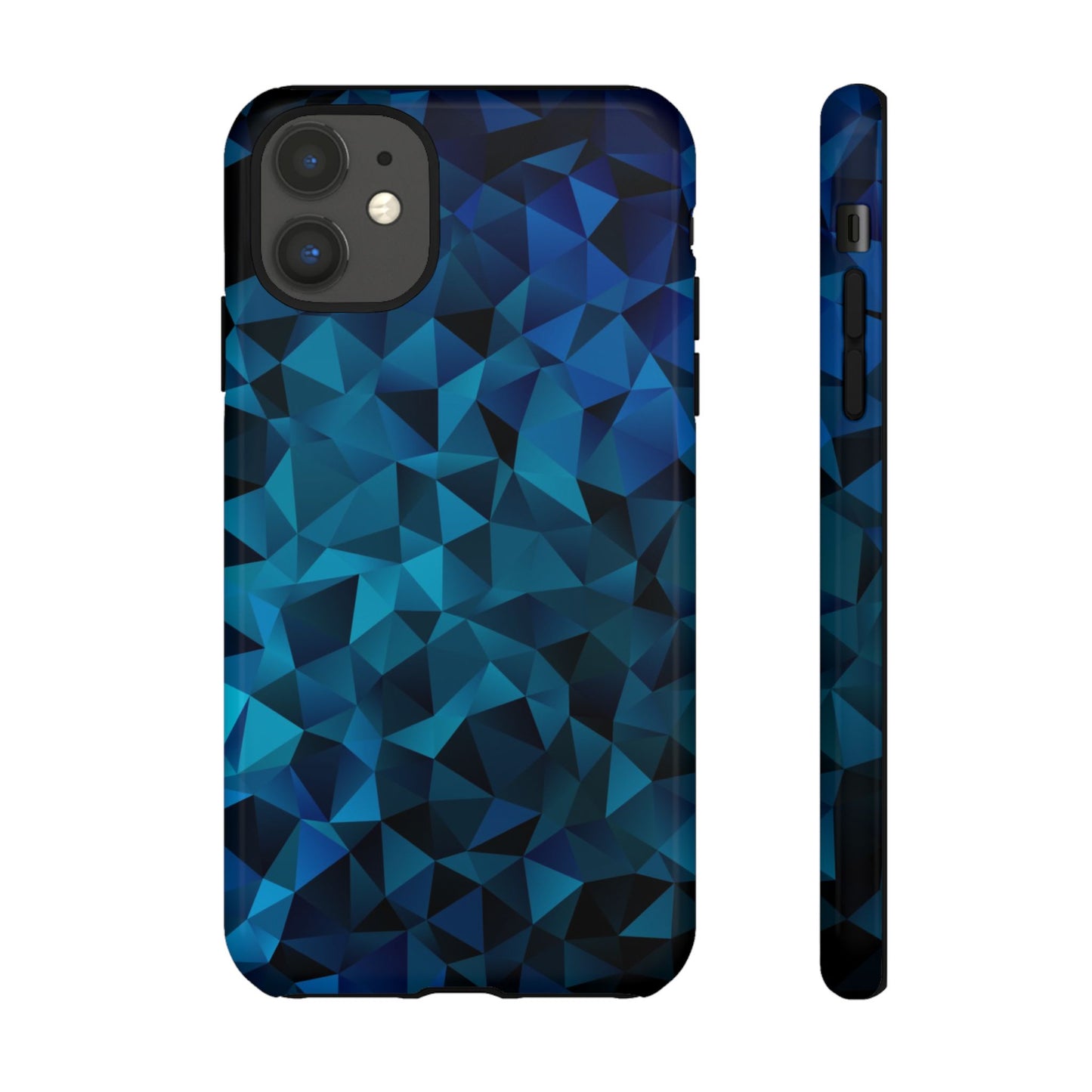 Blue Diamonds: Phone Case with Elegant Prints for iPhone, Samsung Galaxy and Google Pixel devices
