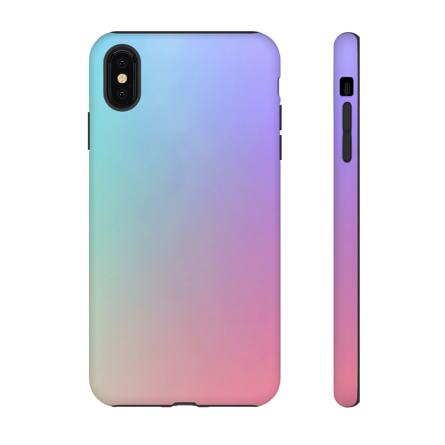 Cotton Candy: Quadcolor Pastel Gradient Tough Case for iPhone, Samsung Galaxy and Google Pixel devices