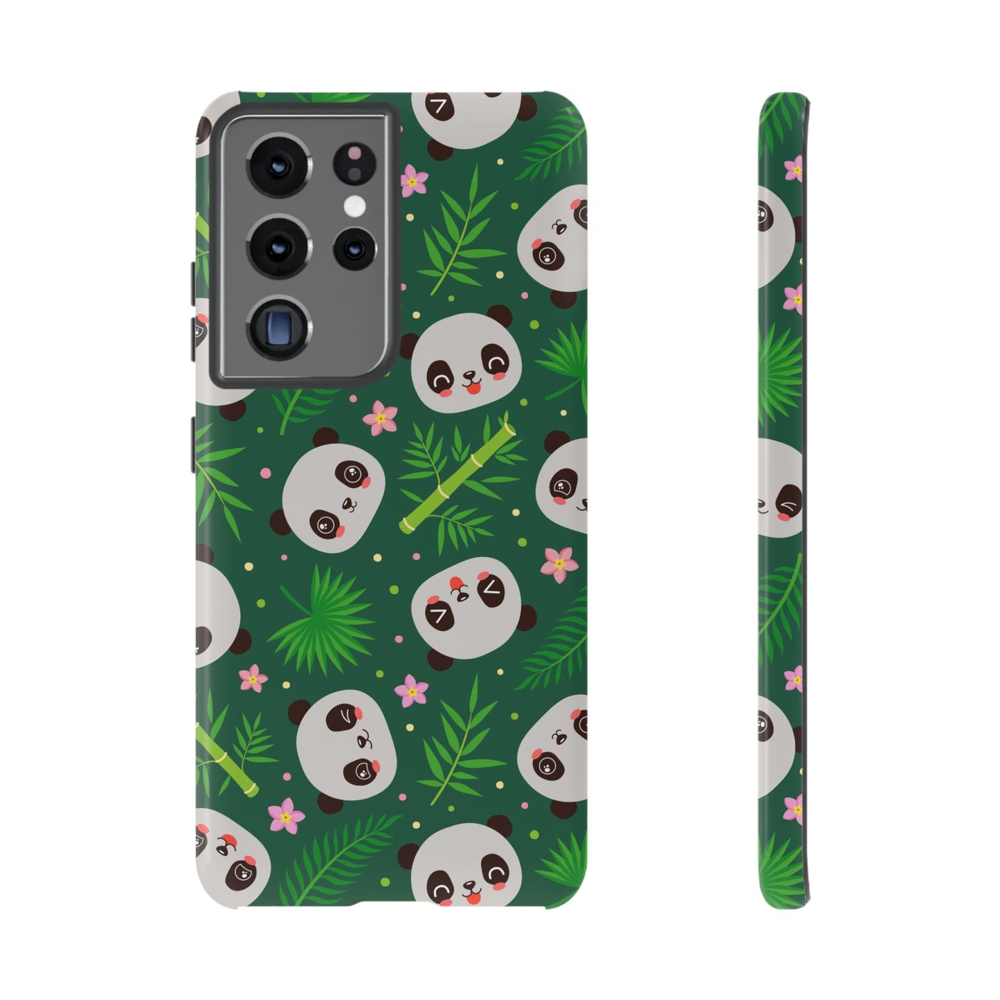Cute Panda: Tough Case for iPhone, Samsung Galaxy and Google Pixel devices