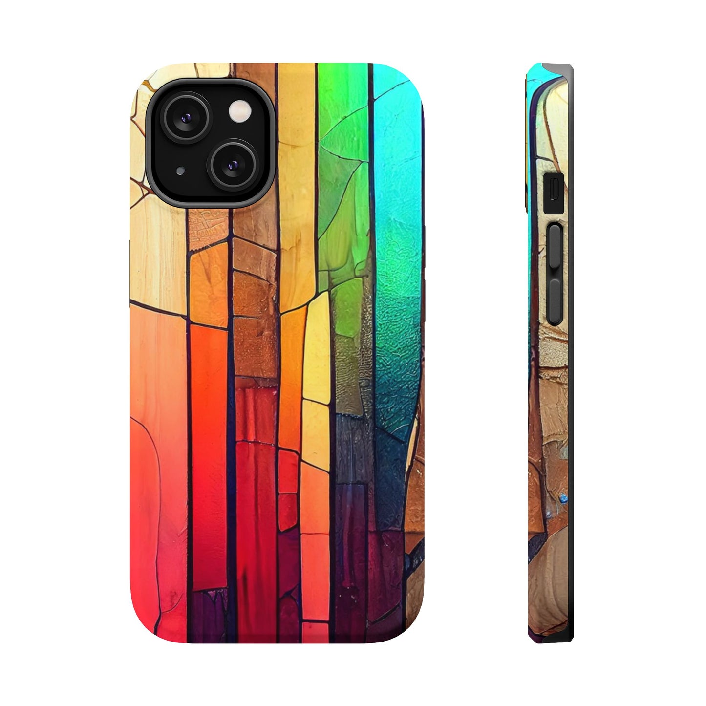 Stained Glass Design MagSafe Case for iPhone