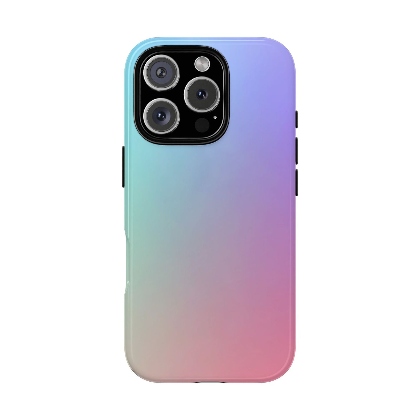 Cotton Candy: Quadcolor Pastel Gradient Tough Case for iPhone, Samsung Galaxy and Google Pixel devices