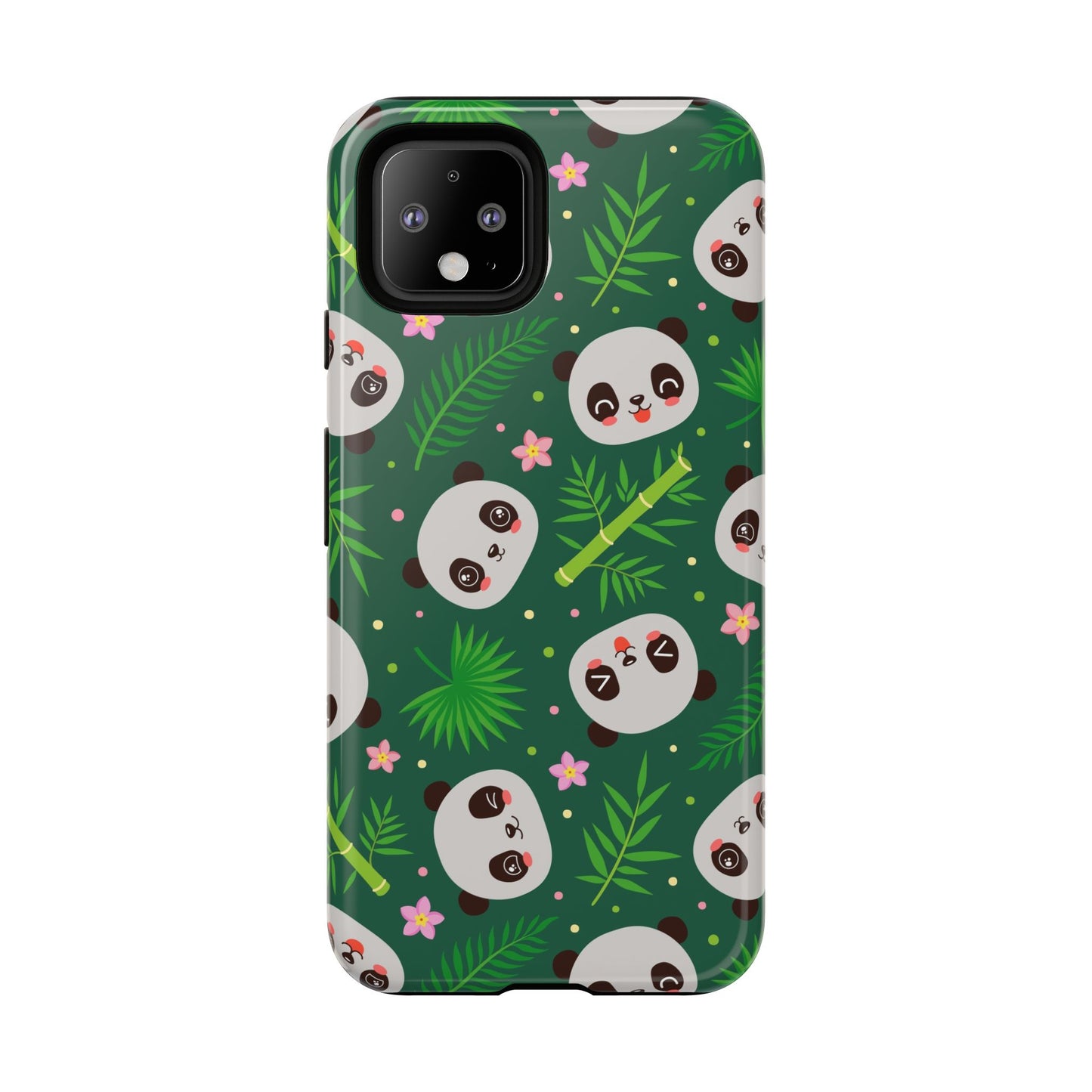 Cute Panda: Tough Case for iPhone, Samsung Galaxy and Google Pixel devices