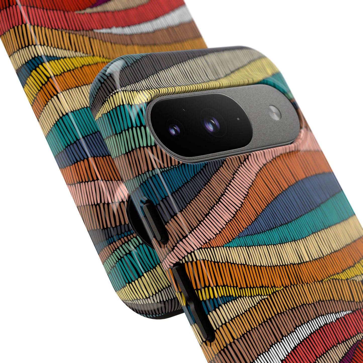 Threaded Harmony: Tapestry-inspired Phone Case for iPhone, Samsung Galaxy and Google Pixel devices