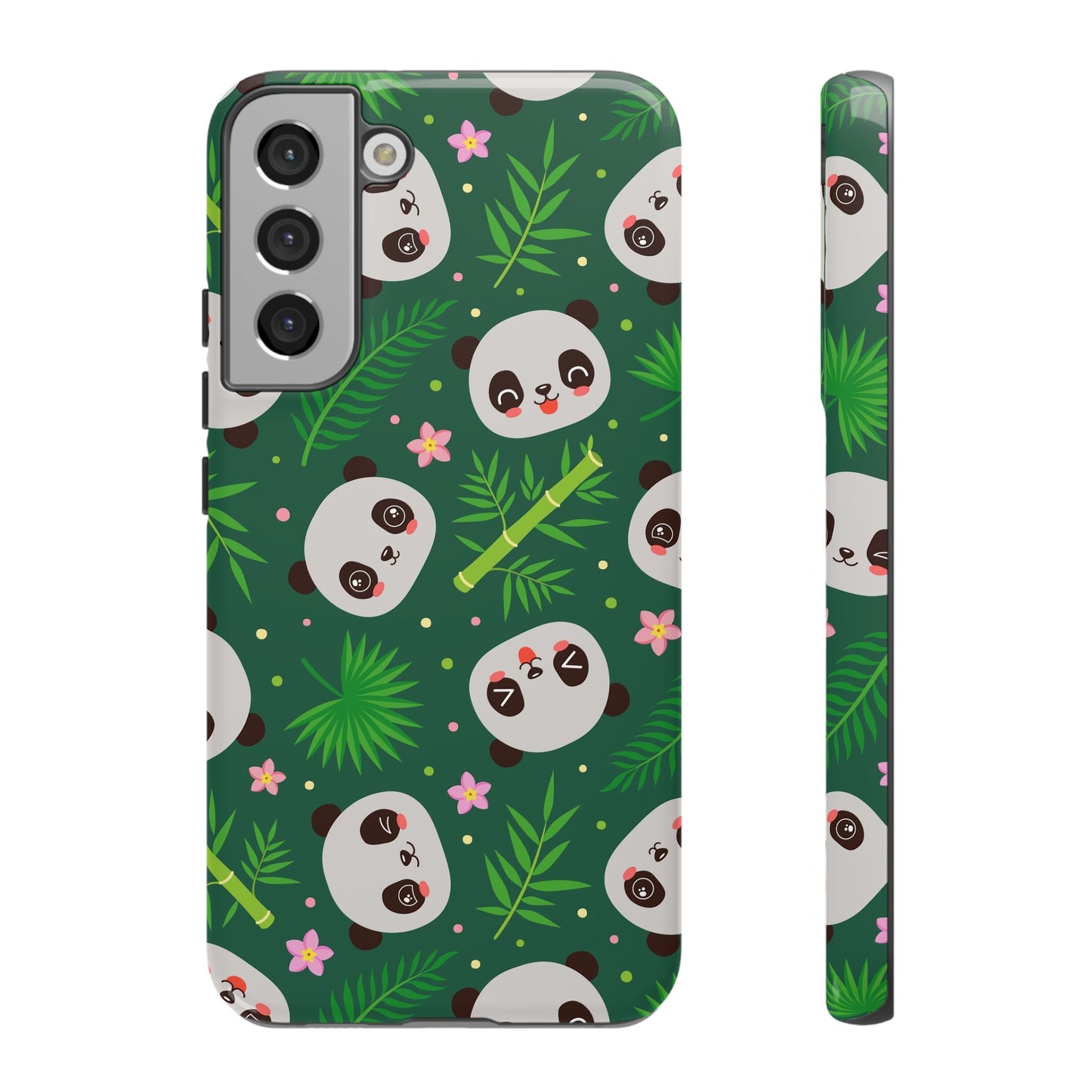 Cute Panda: Tough Case for iPhone, Samsung Galaxy and Google Pixel devices