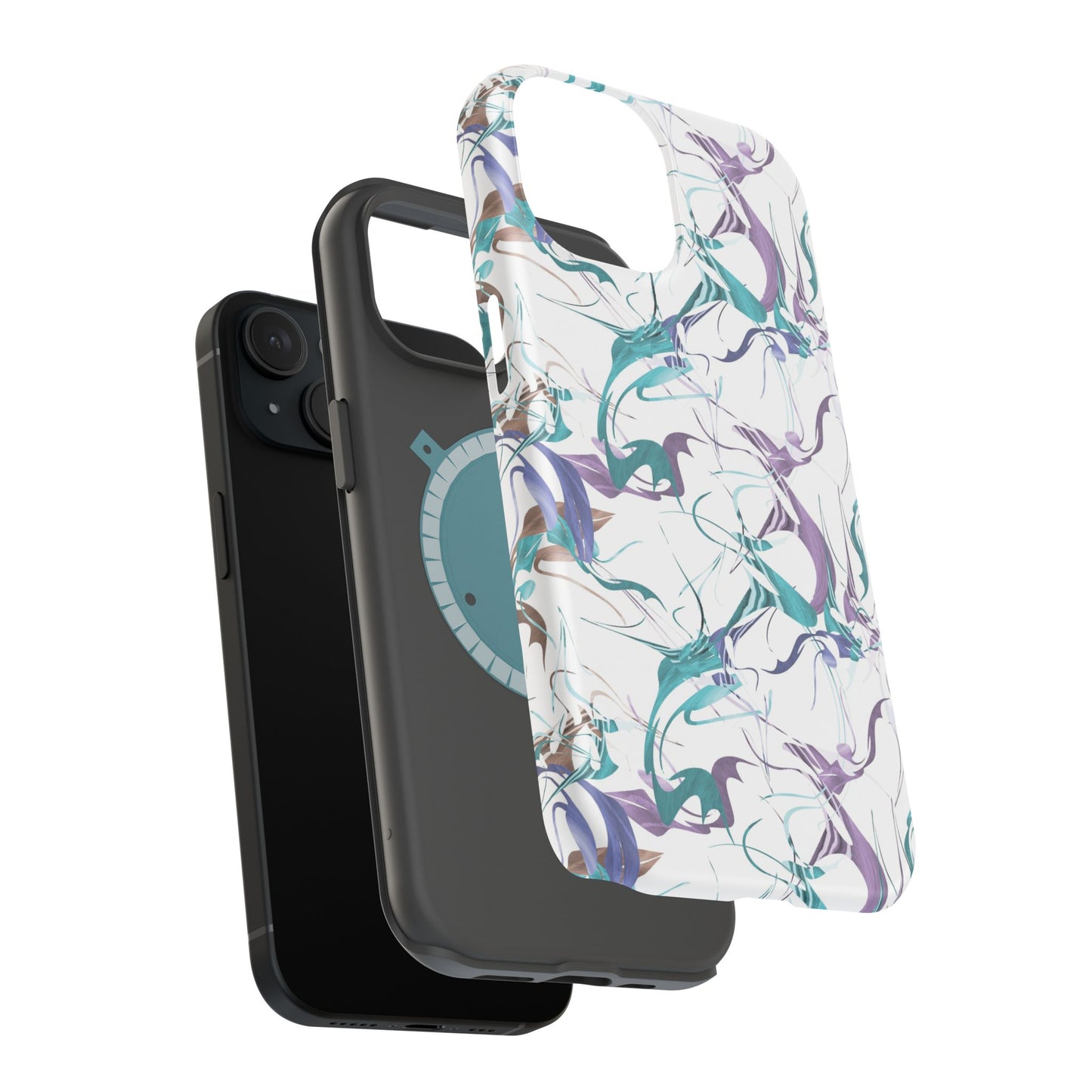 Vector (MagSafe version): Abstract Elegant Phone Case for iPhone, Samsung Galaxy and Google Pixel devices