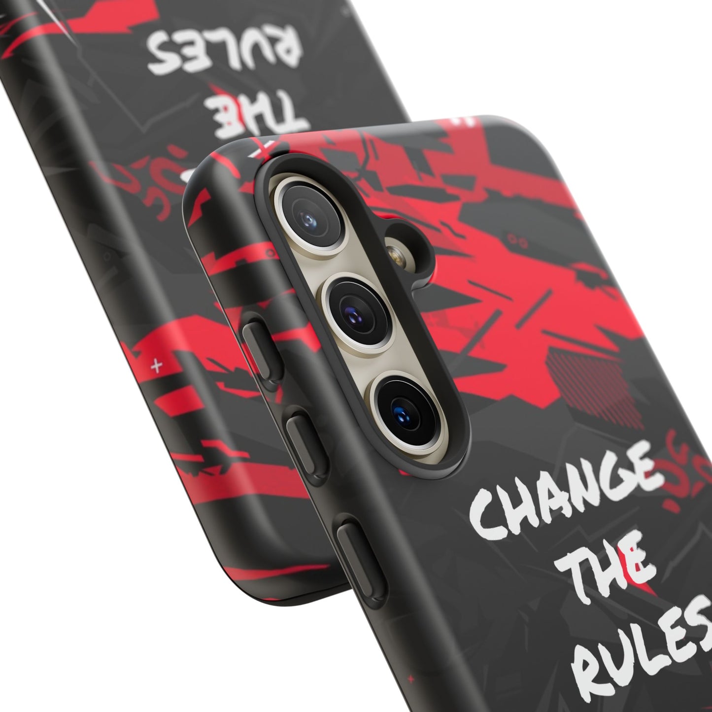 Verander de regels: stevige hoes voor iPhone-, Galaxy- en Pixel-apparaten