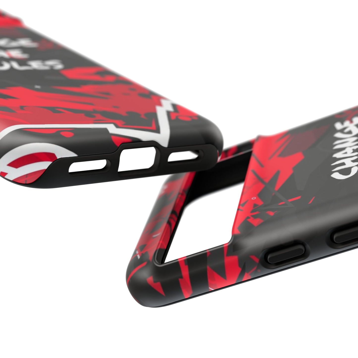 Verander de regels: stevige hoes voor iPhone-, Galaxy- en Pixel-apparaten