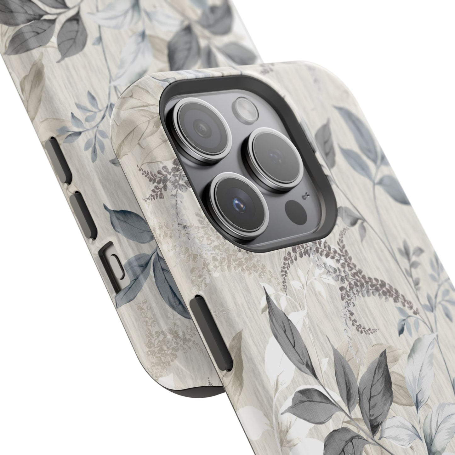Luxury Leaves (MagSafe version): Artistic case for iPhone, Samsung Galaxy and Google Pixel