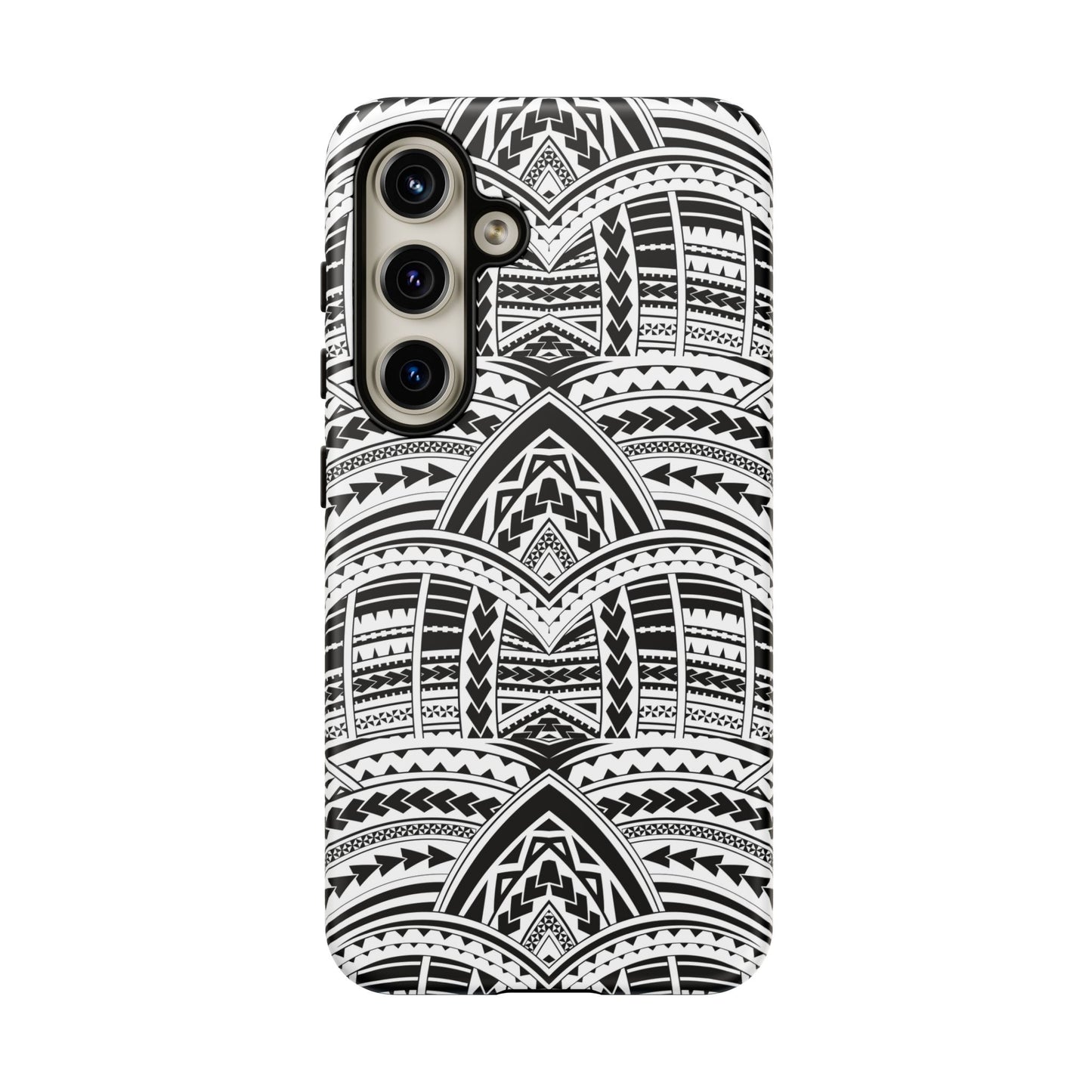 Tatoeage: telefoonhoesje met tribalpatroon voor iPhone, Samsung Galaxy en Google Pixel