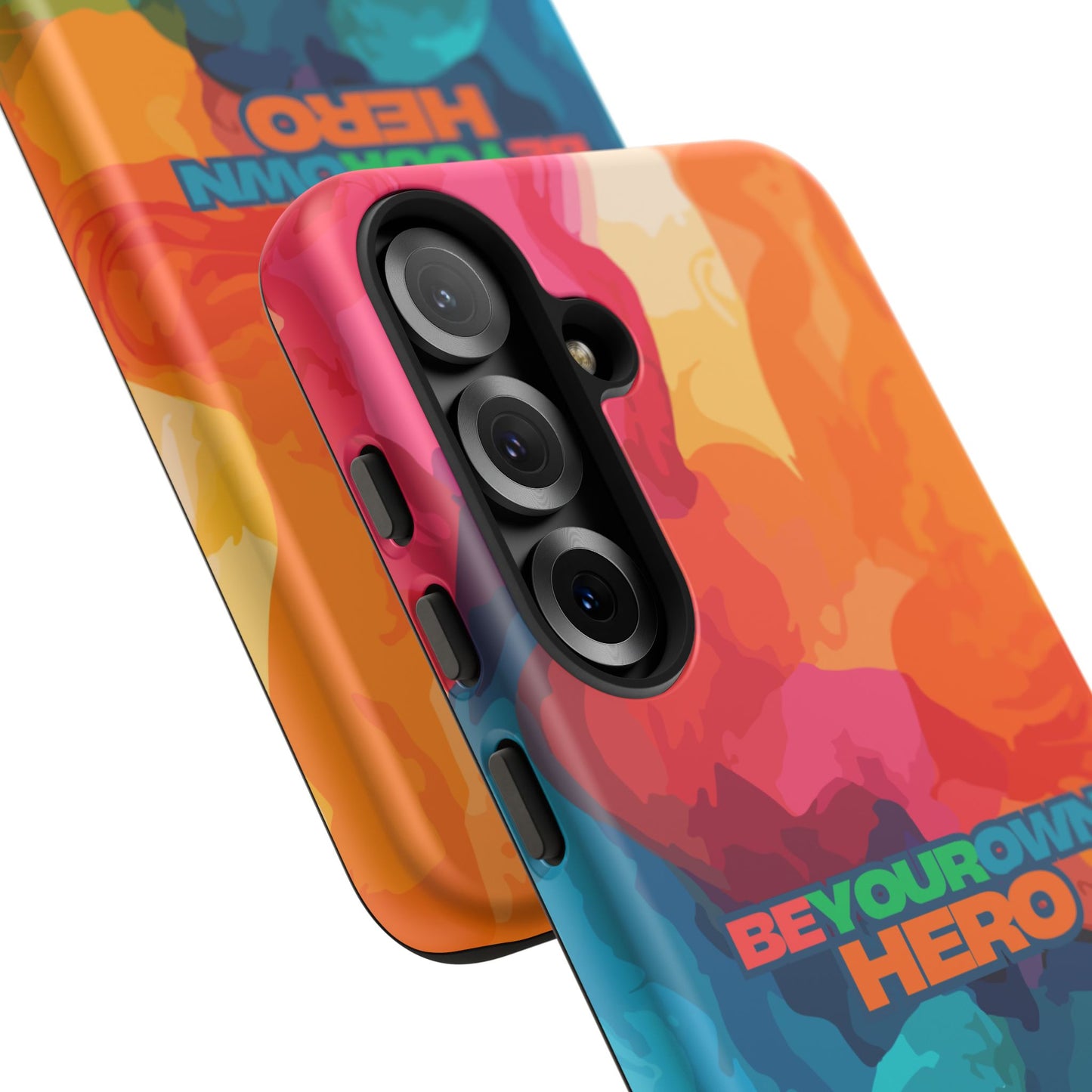 Be Your Own Hero: Tough Case for iPhone, Samsung Galaxy and Google Pixel