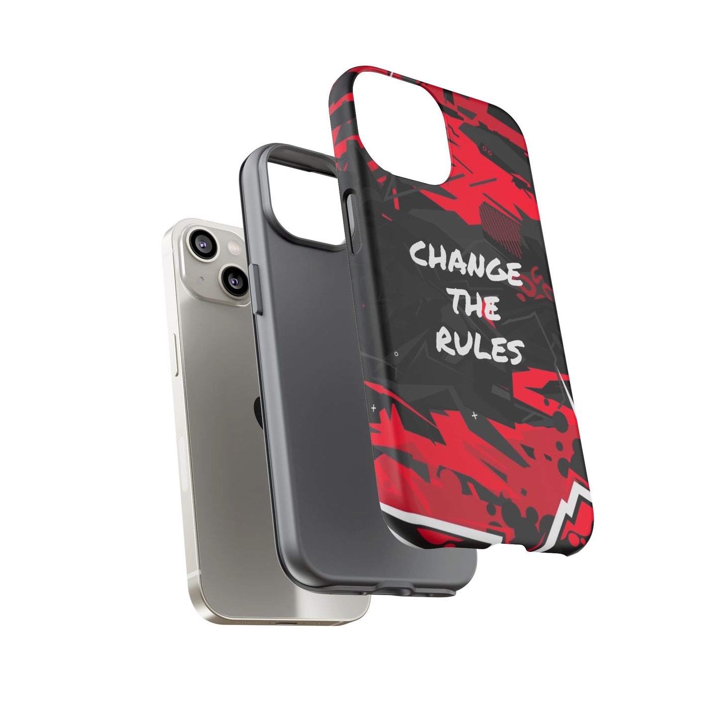 Verander de regels: stevige hoes voor iPhone-, Galaxy- en Pixel-apparaten