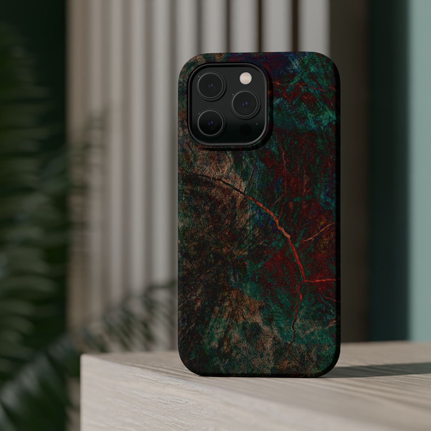 Earthy Granite (MagSafe version): Aesthetic Phone Case for iPhone