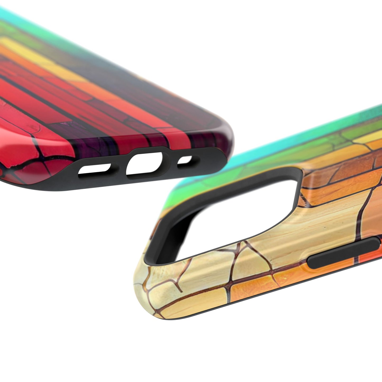 Stained Glass Design MagSafe Case for iPhone