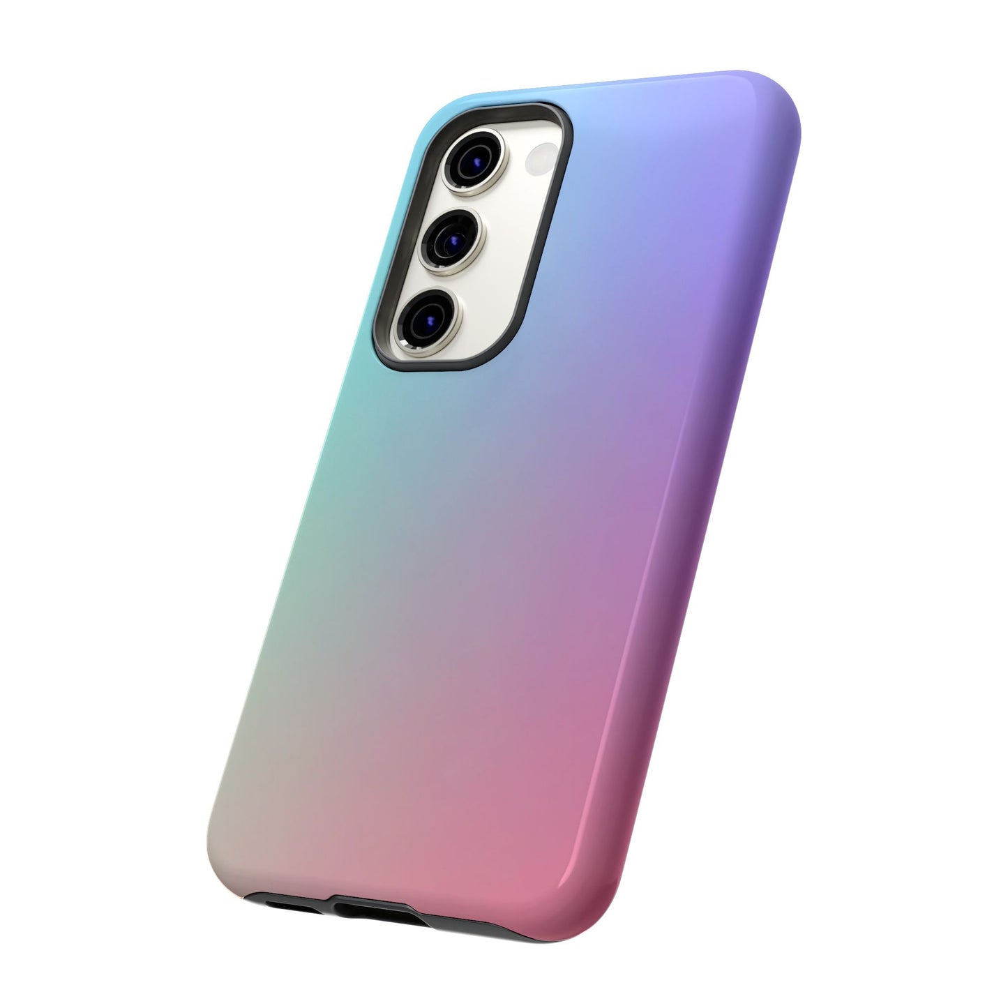 Cotton Candy: Quadcolor Pastel Gradient Tough Case for iPhone, Samsung Galaxy and Google Pixel devices