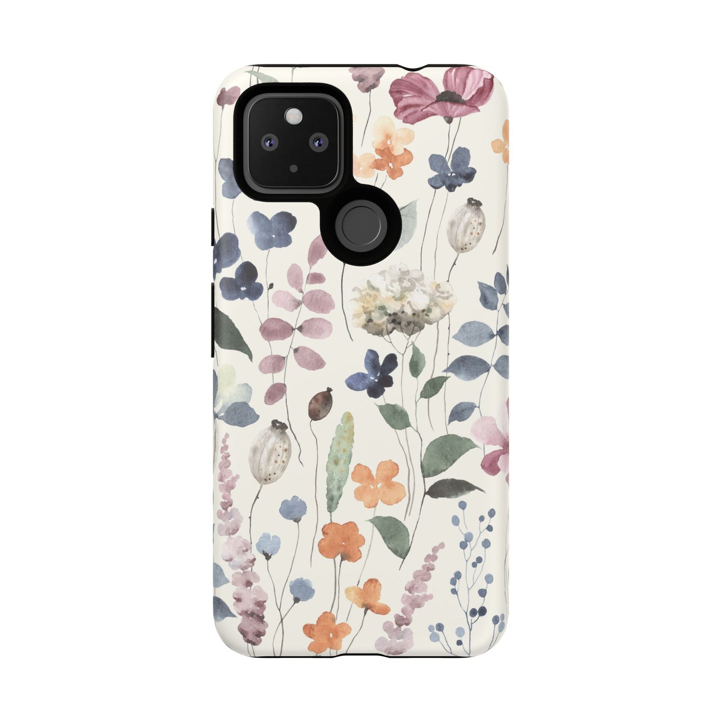 Floral prints phone case for iPhone, Samsung Galaxy and Pixel devices