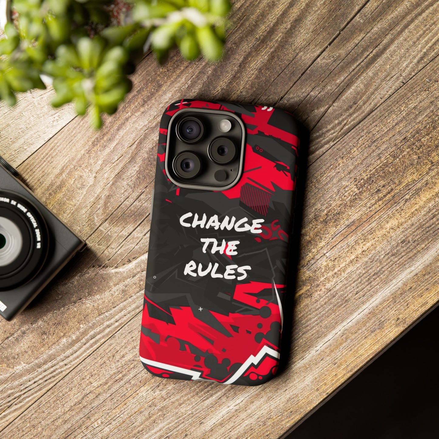 Verander de regels: stevige hoes voor iPhone-, Galaxy- en Pixel-apparaten