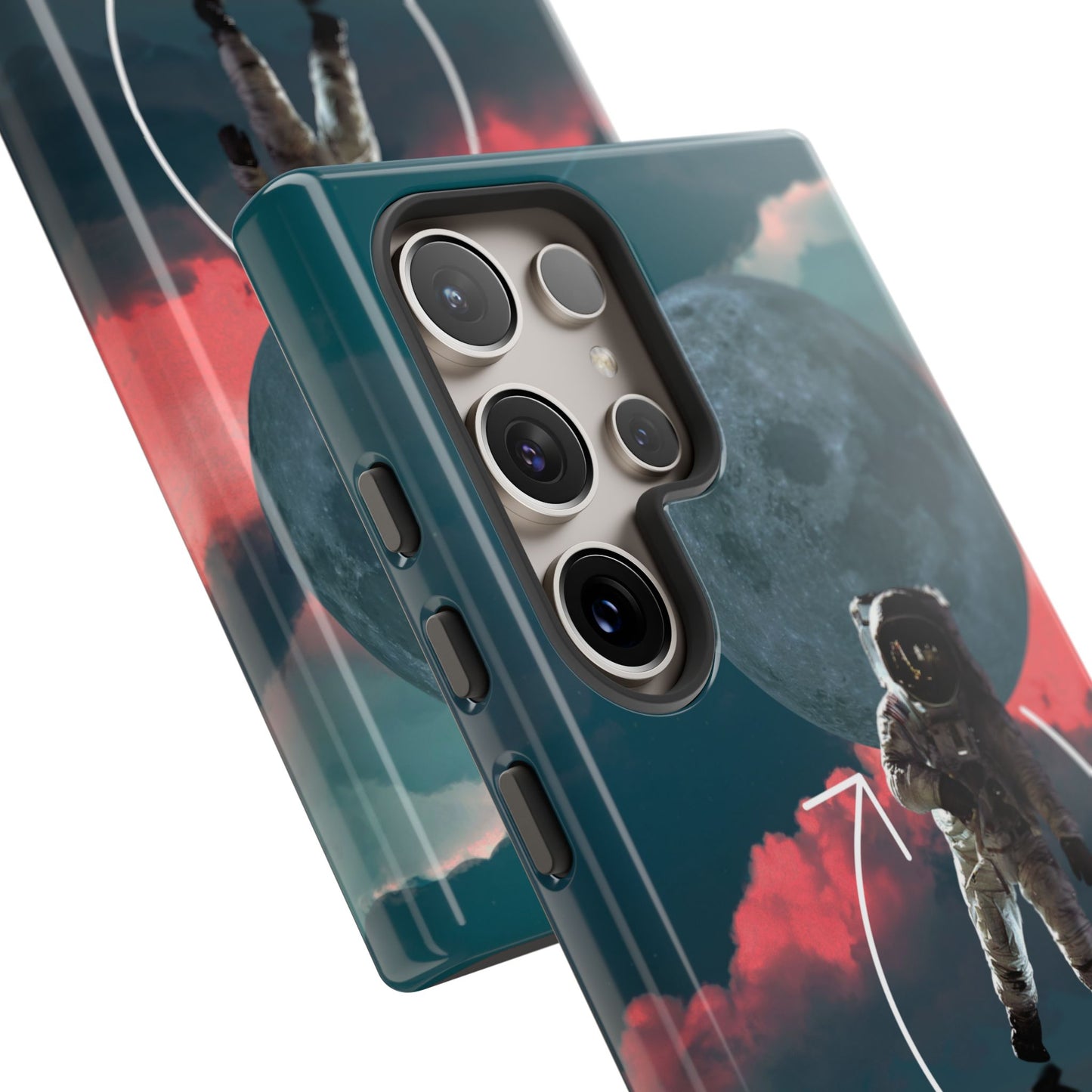 Love You to the Moon and Back: Romance-themed phone case for iPhone, Samsung Galaxy and Google Pixel devices