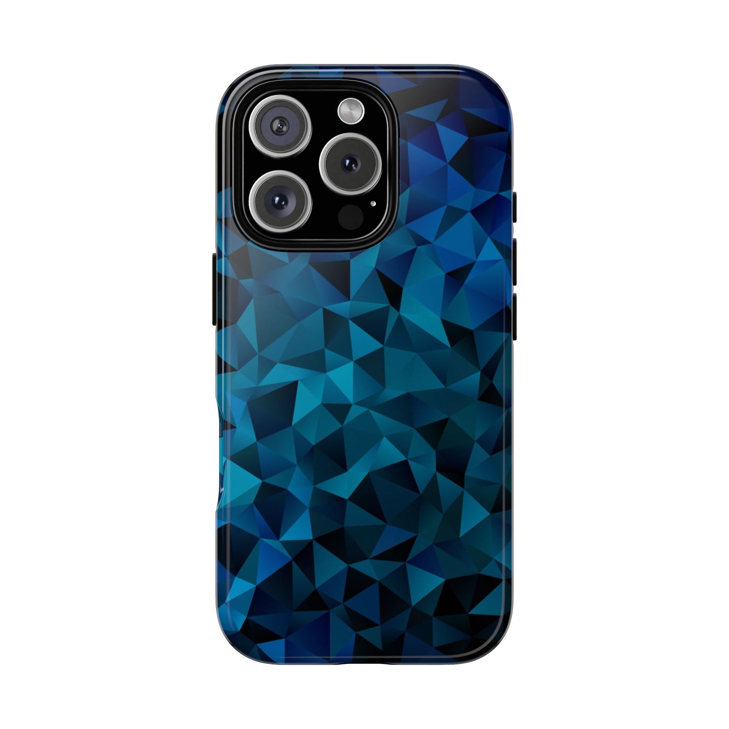 Blue Diamonds: Phone Case with Elegant Prints for iPhone, Samsung Galaxy and Google Pixel devices