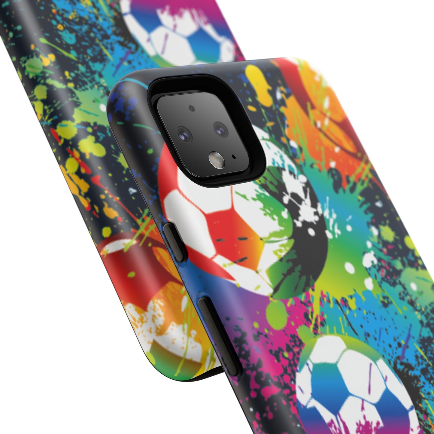 Footballer's Phone Case: Vibrant Case for iPhone, Samsung Galaxy and Google Pixel devices