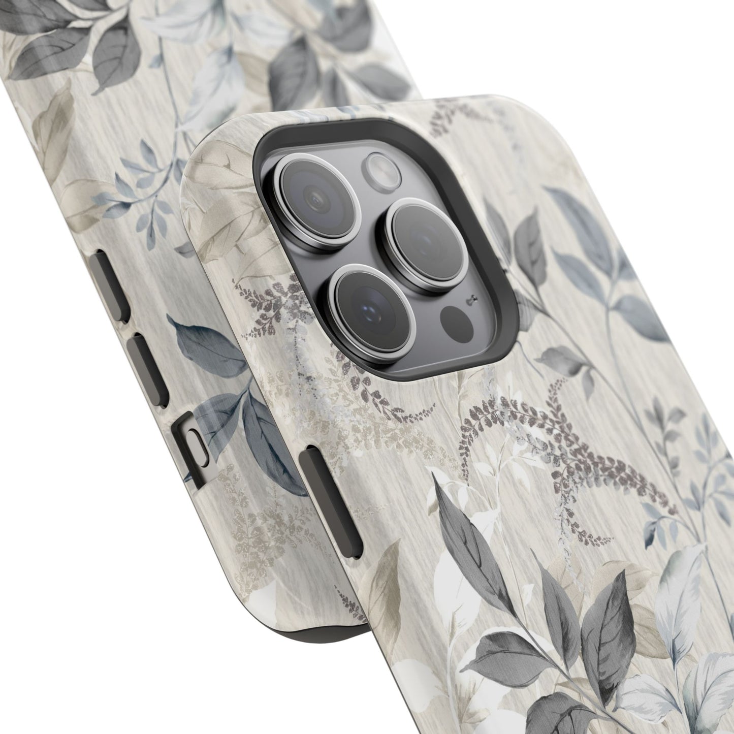 Luxury Leaves (MagSafe version): Artistic case for iPhone, Samsung Galaxy and Google Pixel