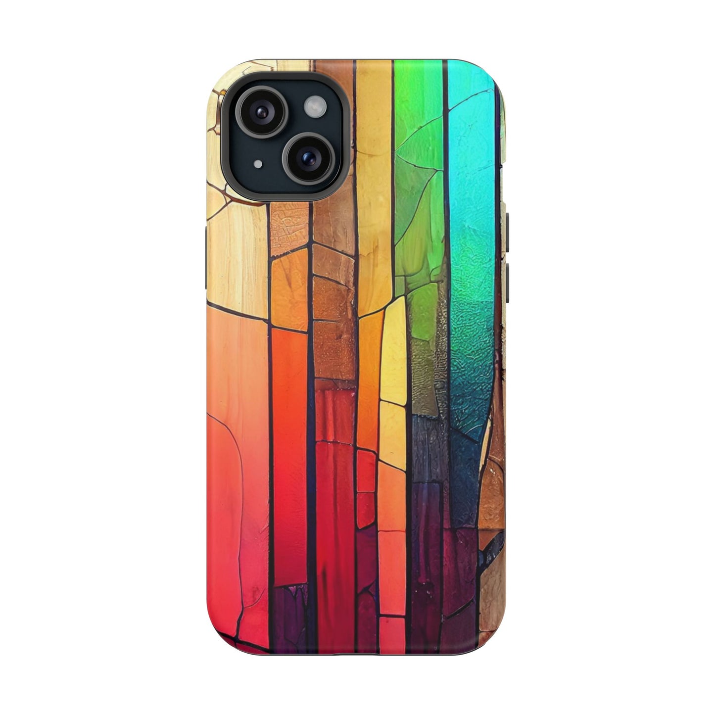 Stained Glass Design MagSafe Case for iPhone