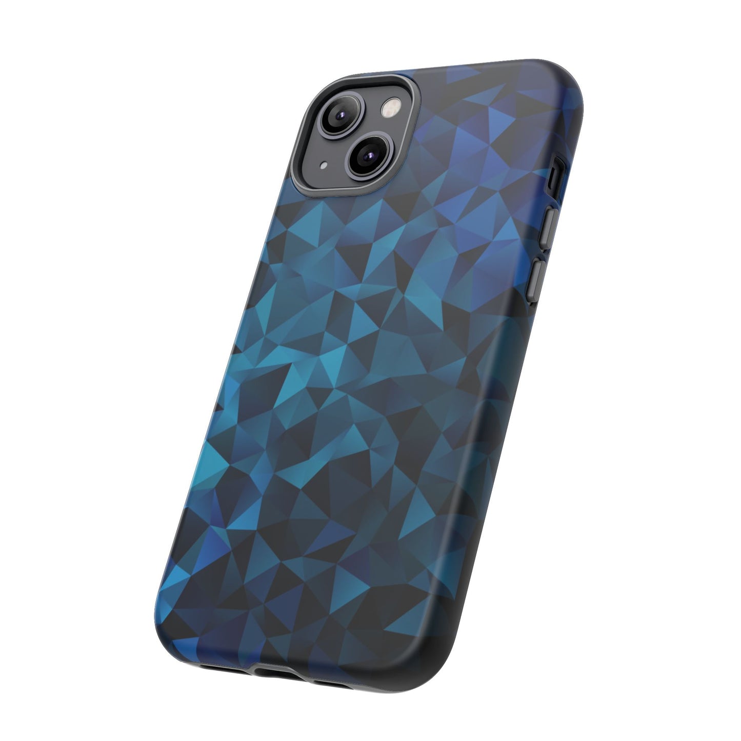 Blue Diamonds: Phone Case with Elegant Prints for iPhone, Samsung Galaxy and Google Pixel devices