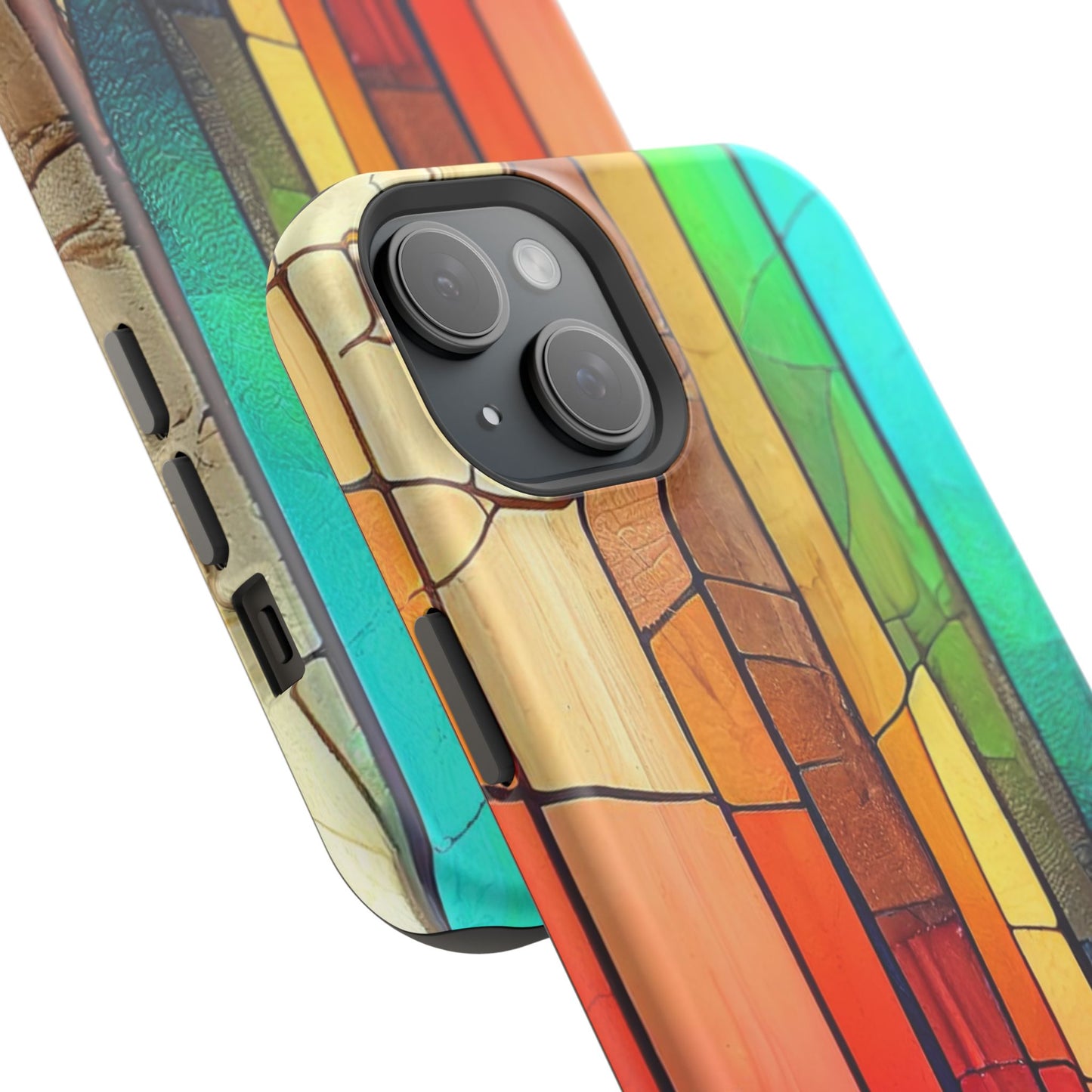 Stained Glass Design MagSafe Case for iPhone
