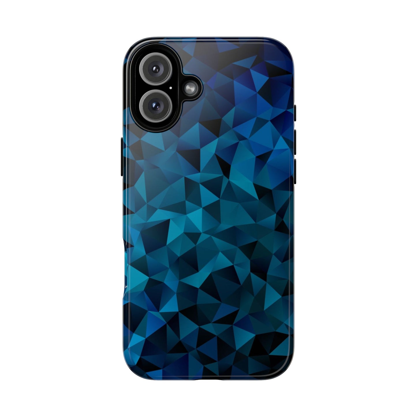 Blue Diamonds: Phone Case with Elegant Prints for iPhone, Samsung Galaxy and Google Pixel devices