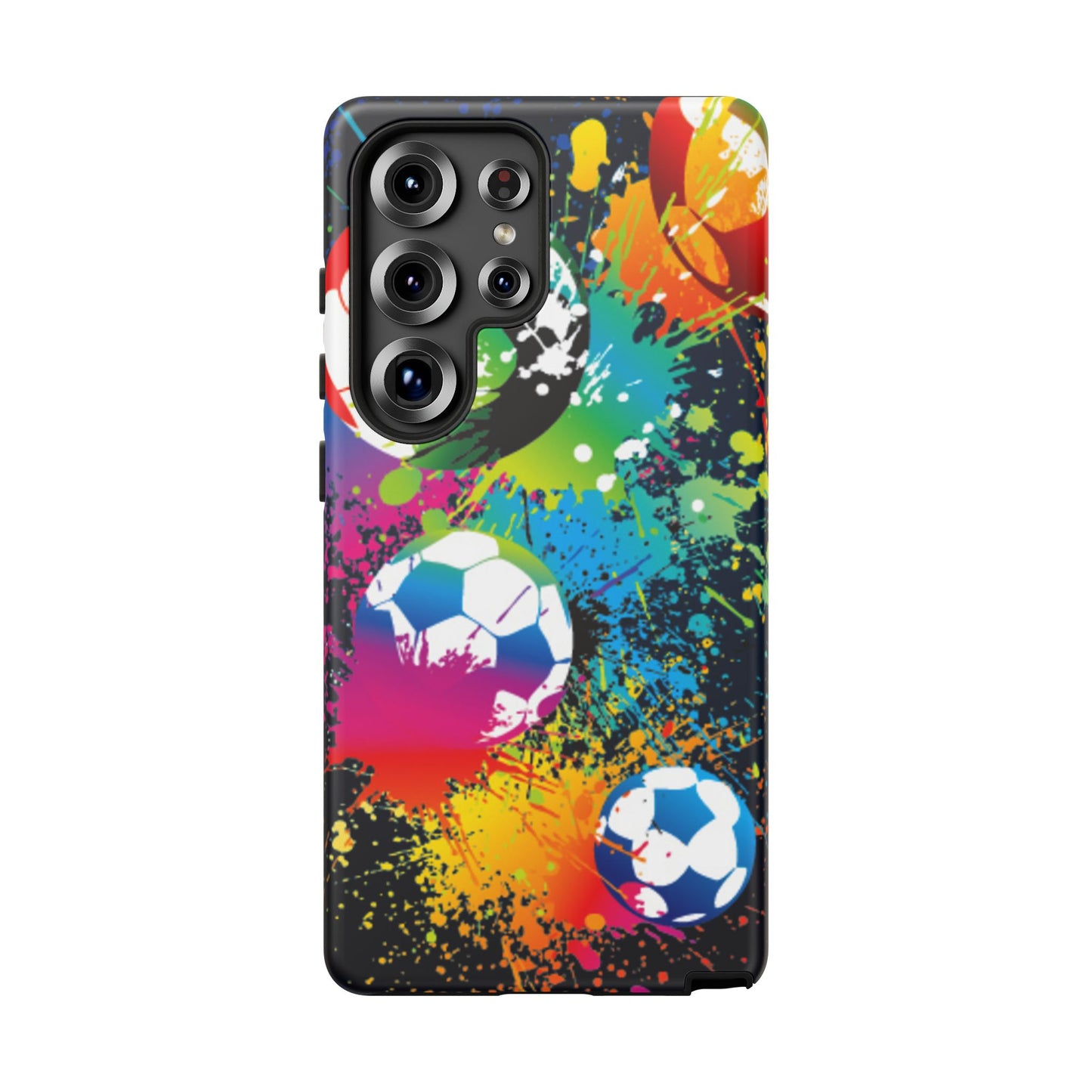 Footballer's Phone Case: Vibrant Case for iPhone, Samsung Galaxy and Google Pixel devices