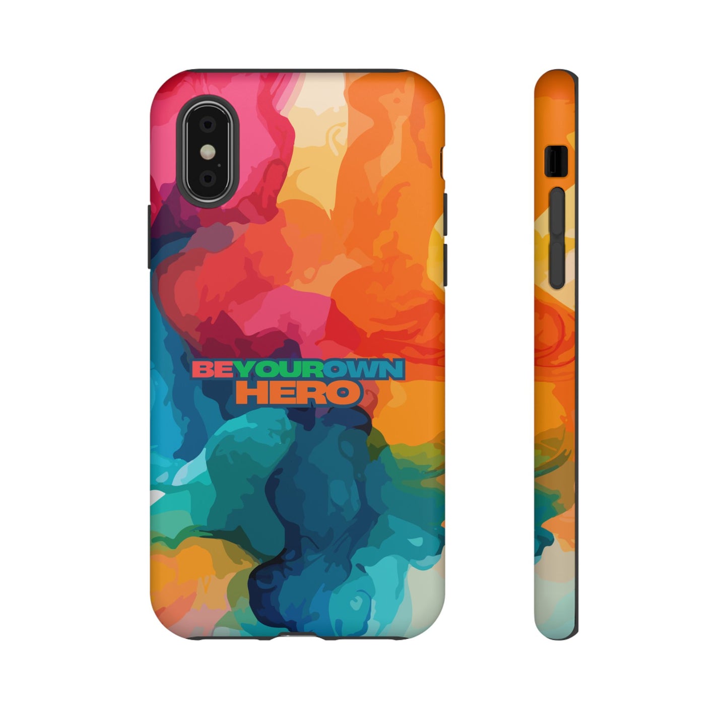 Be Your Own Hero: Tough Case for iPhone, Samsung Galaxy and Google Pixel