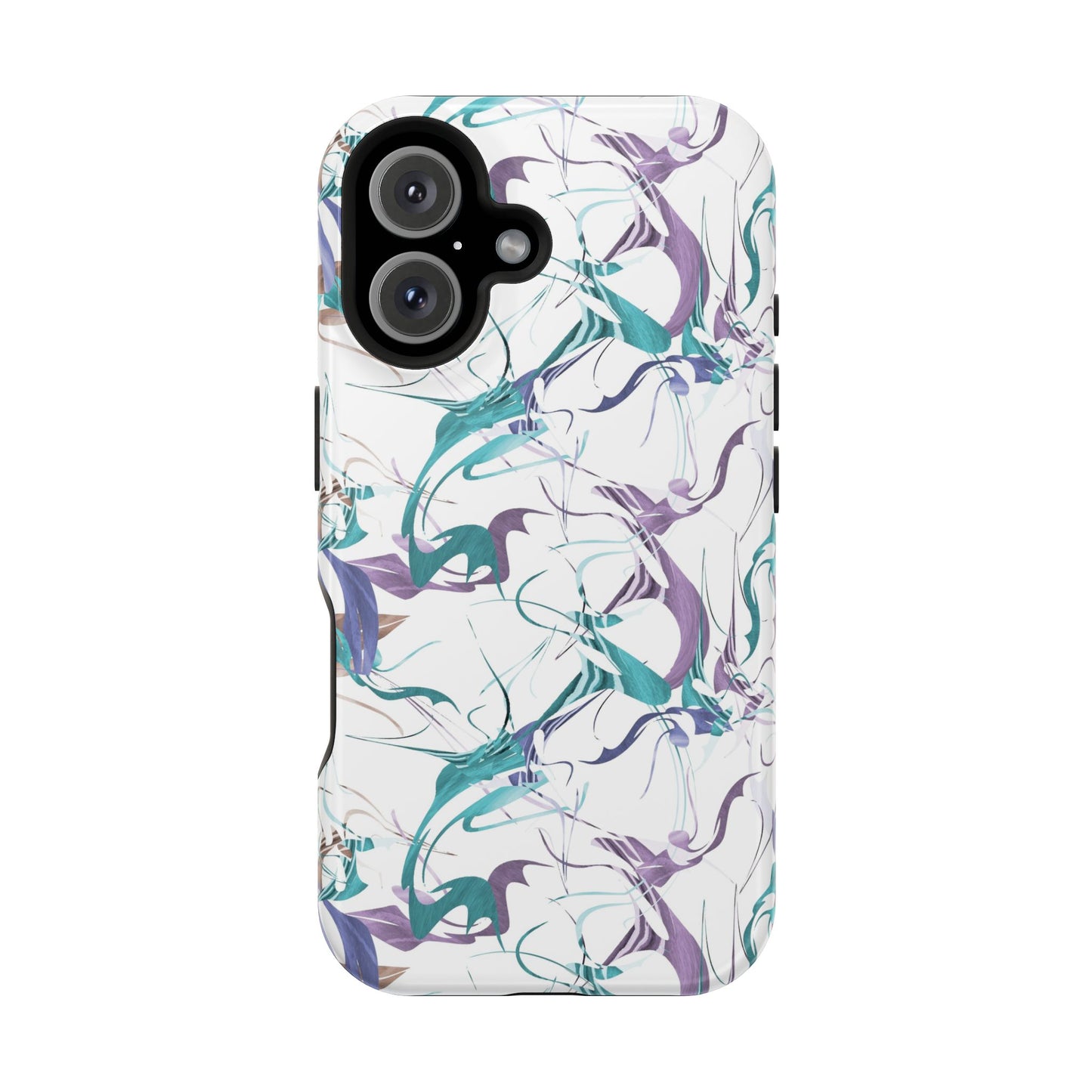 Vector (MagSafe version): Abstract Elegant Phone Case for iPhone, Samsung Galaxy and Google Pixel devices
