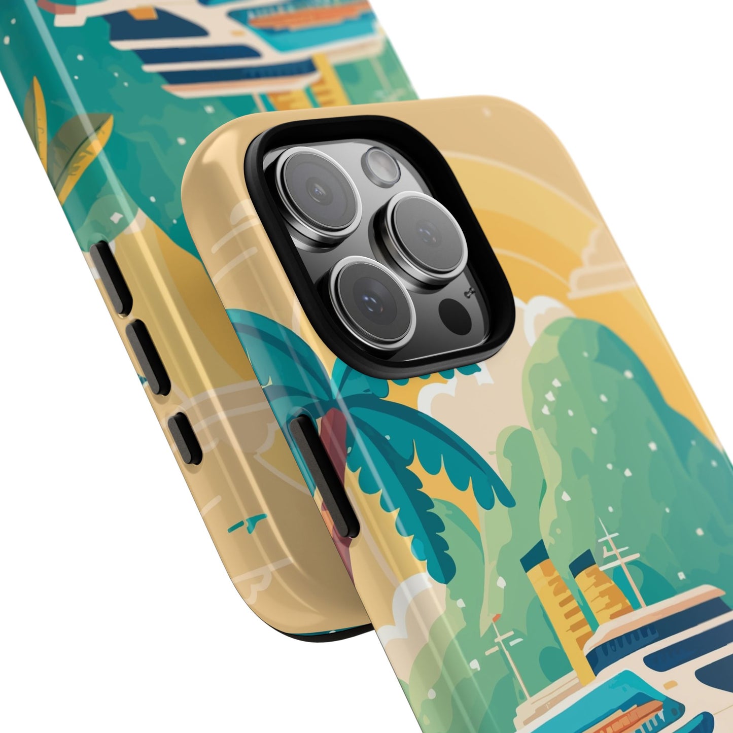 A ship is safe in the harbor but that is not what ships are built for: Beautiful case for iPhone, Galaxy and Pixel devices