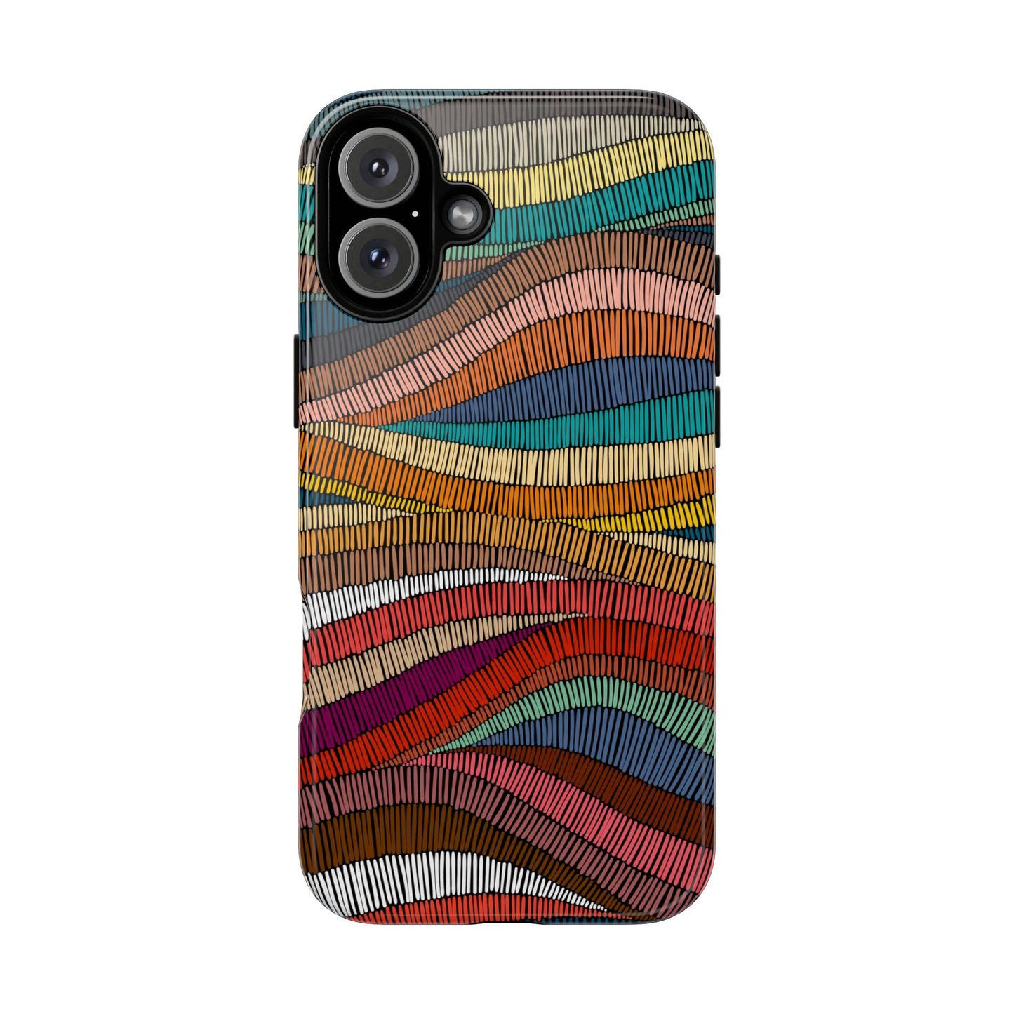 Threaded Harmony: Tapestry-inspired Phone Case for iPhone, Samsung Galaxy and Google Pixel devices