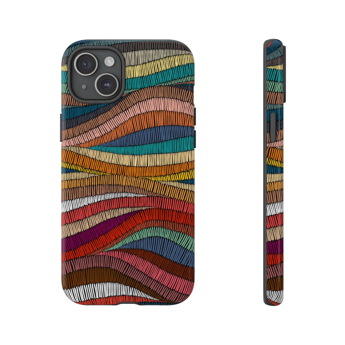 Threaded Harmony: Tapestry-inspired Phone Case for iPhone, Samsung Galaxy and Google Pixel devices