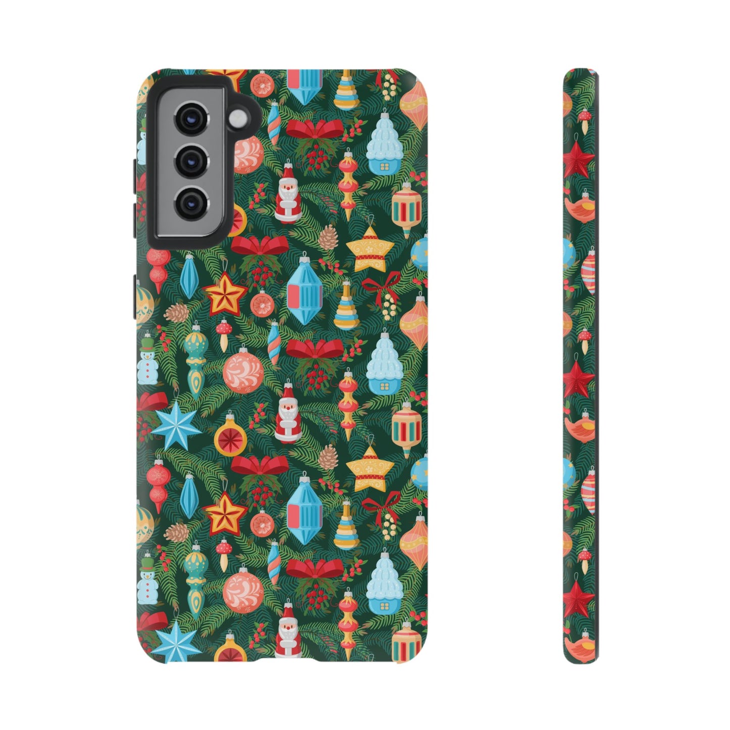 Christmas Tree Holiday-Themed Phone Case for iPhone, Samsung Galaxy and Google Pixel devices