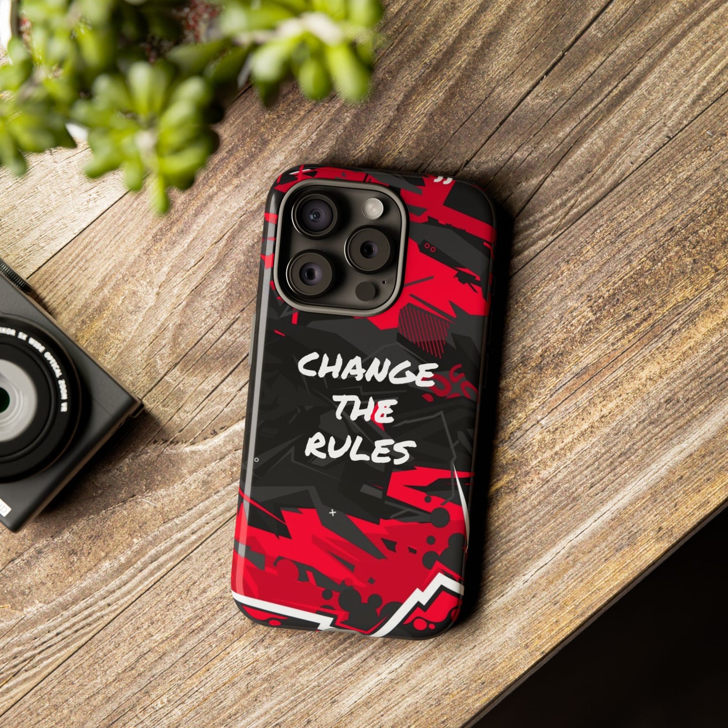 Verander de regels: stevige hoes voor iPhone-, Galaxy- en Pixel-apparaten