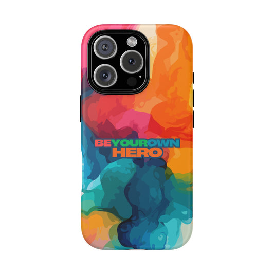 Be Your Own Hero: Tough Case for iPhone, Samsung Galaxy and Google Pixel