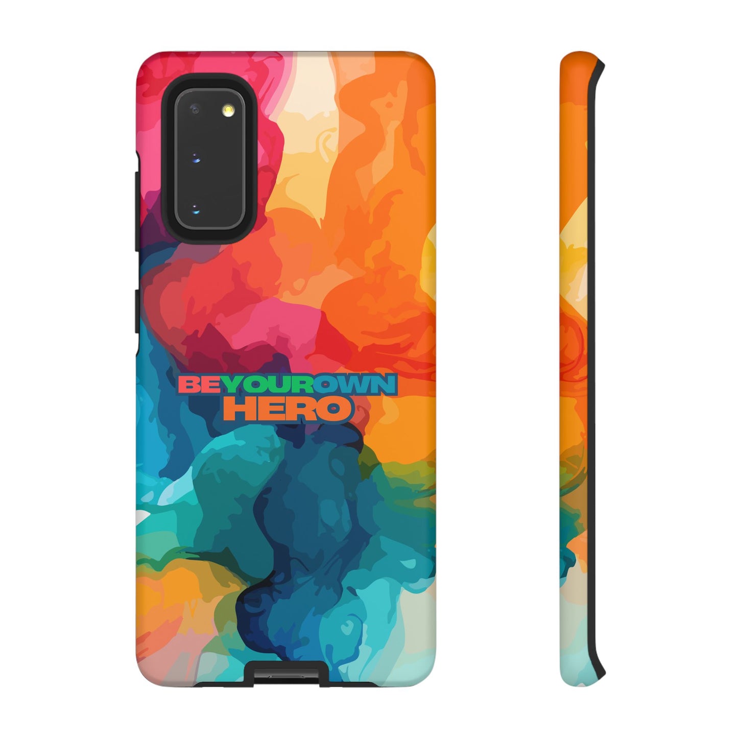 Be Your Own Hero: Tough Case for iPhone, Samsung Galaxy and Google Pixel
