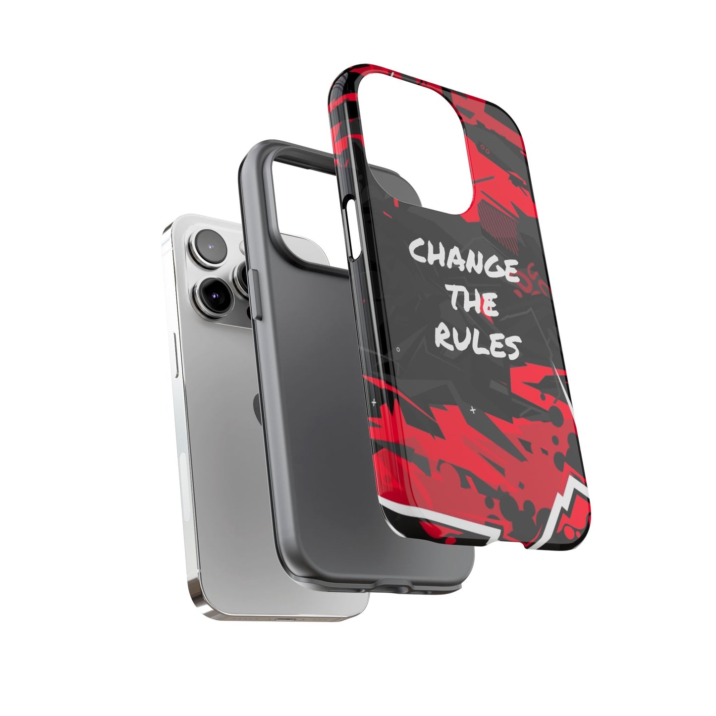 Verander de regels: stevige hoes voor iPhone-, Galaxy- en Pixel-apparaten