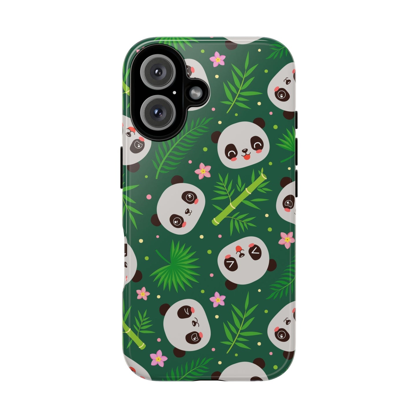 Cute Panda: Tough Case for iPhone, Samsung Galaxy and Google Pixel devices