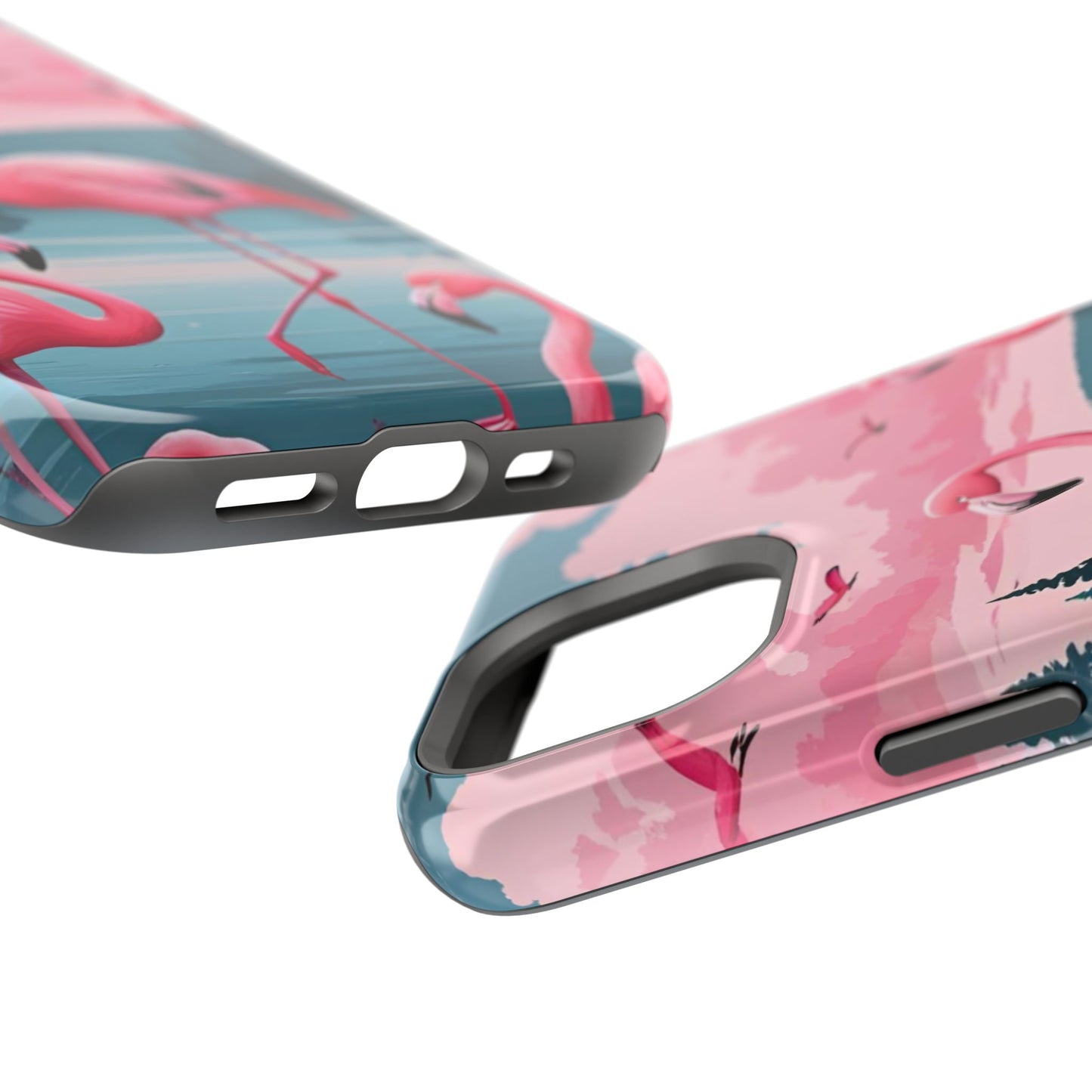 Velvet Skies Flamingo Case MagSafe phone case for Apple iPhone