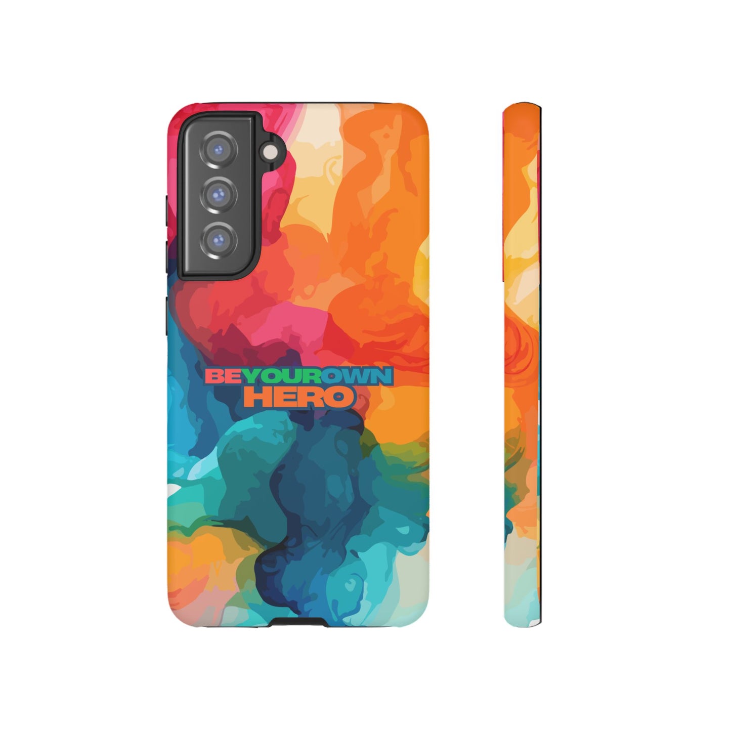 Be Your Own Hero: Tough Case for iPhone, Samsung Galaxy and Google Pixel