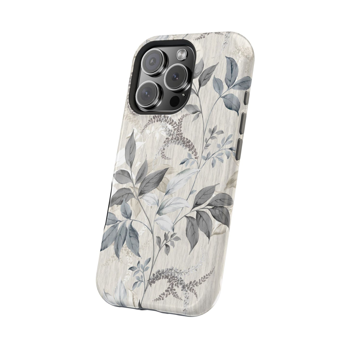 Luxury Leaves (MagSafe version): Artistic case for iPhone, Samsung Galaxy and Google Pixel
