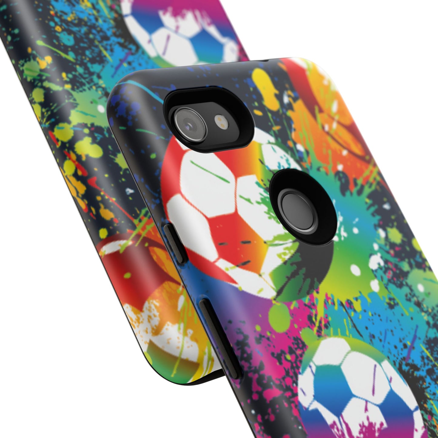 Footballer's Phone Case: Vibrant Case for iPhone, Samsung Galaxy and Google Pixel devices