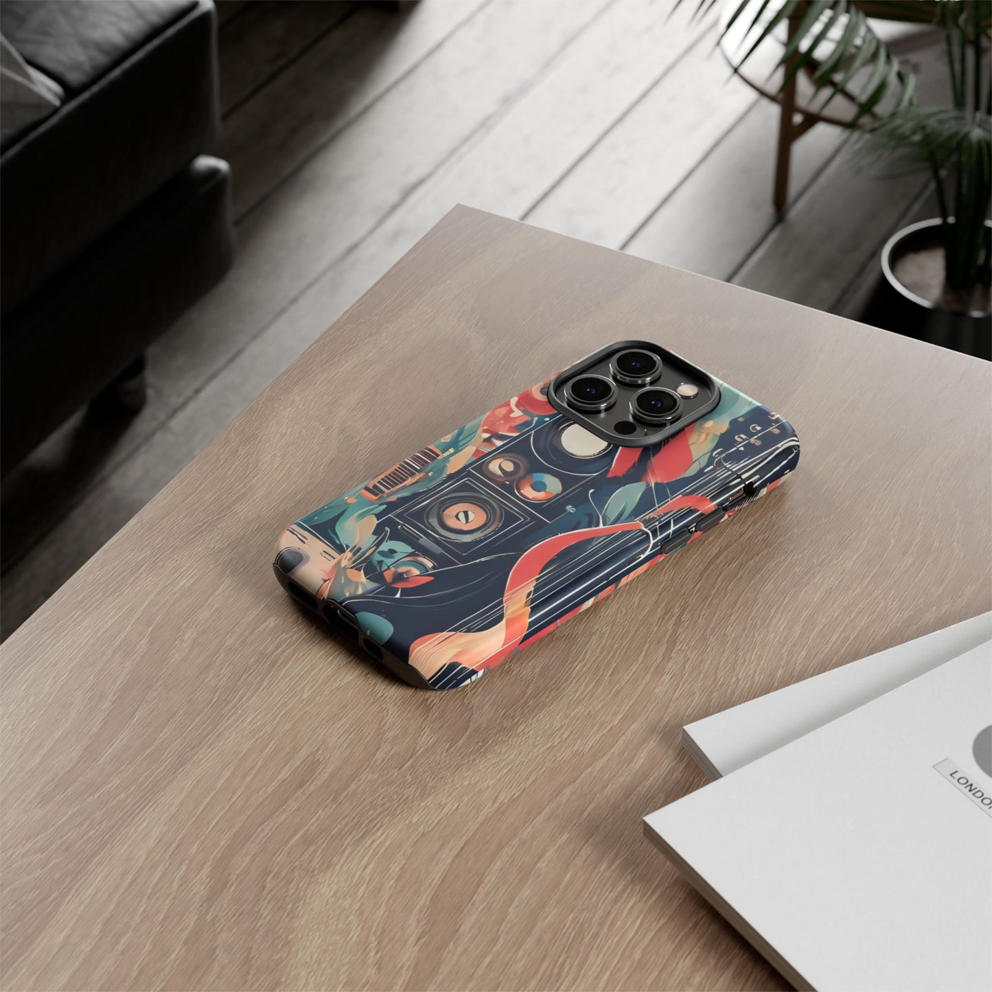 Rhythm & Hue: Music-inspired phone case for iPhone, Samsung Galaxy and Google Pixel devices