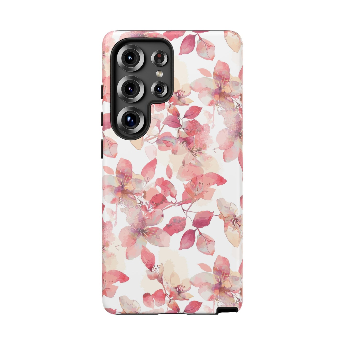 Watercolor Flowers: Tough Case for iPhone, Samsung Galaxy and Google Pixel devices