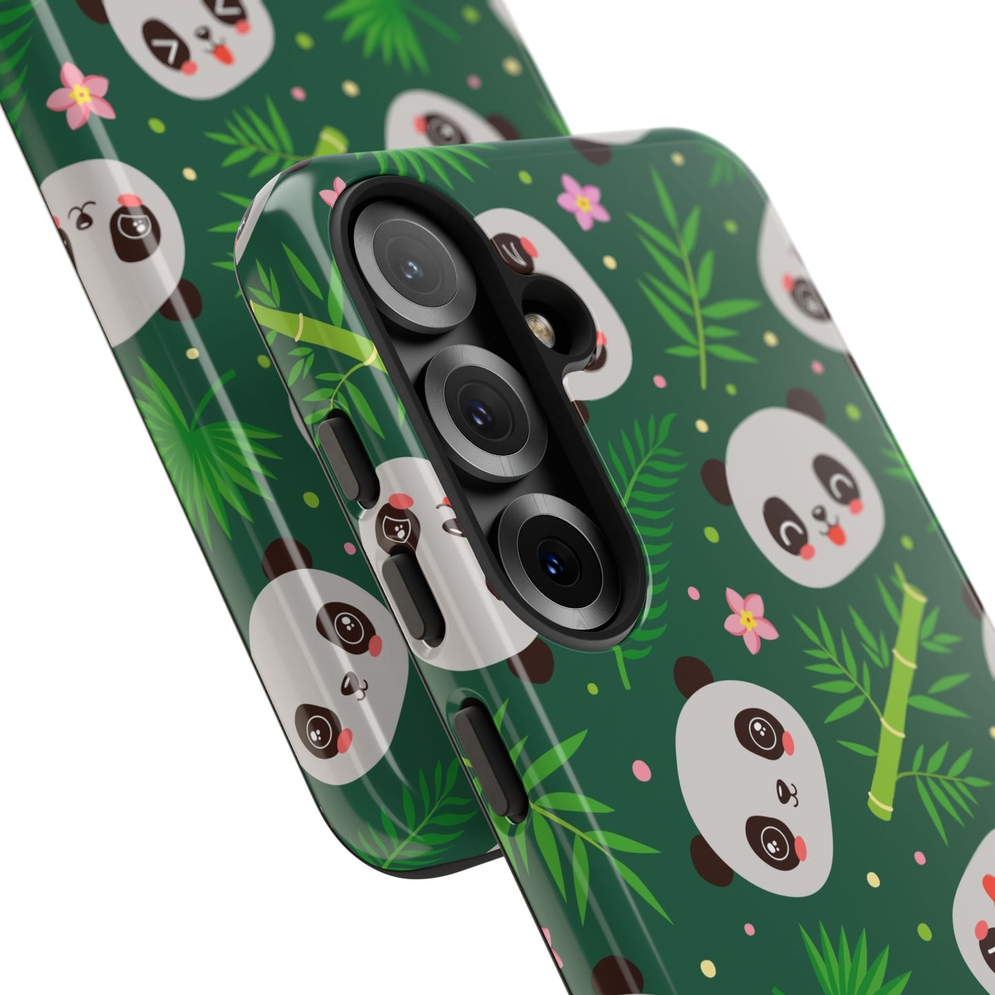 Cute Panda: Tough Case for iPhone, Samsung Galaxy and Google Pixel devices