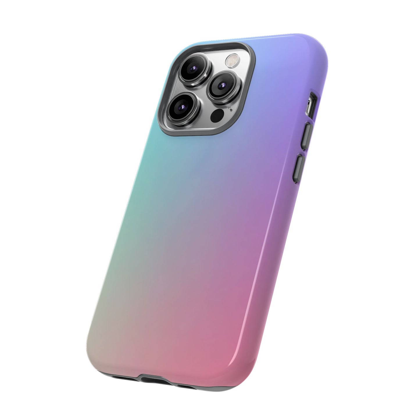 Cotton Candy: Quadcolor Pastel Gradient Tough Case for iPhone, Samsung Galaxy and Google Pixel devices