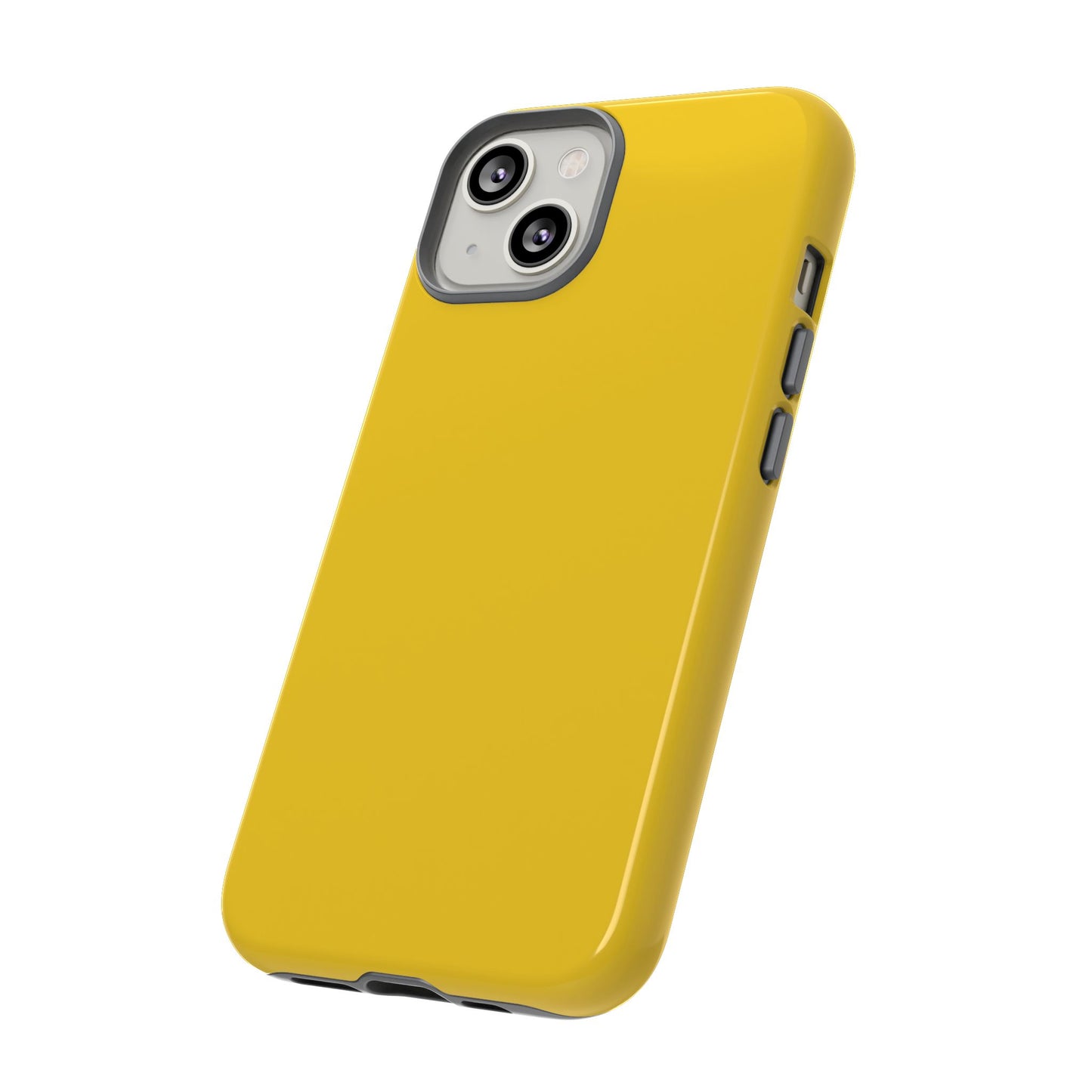 Luscious Yellow: Plain Sunburst-Inspired Color for iPhone, Samsung Galaxy and Google Pixel devices